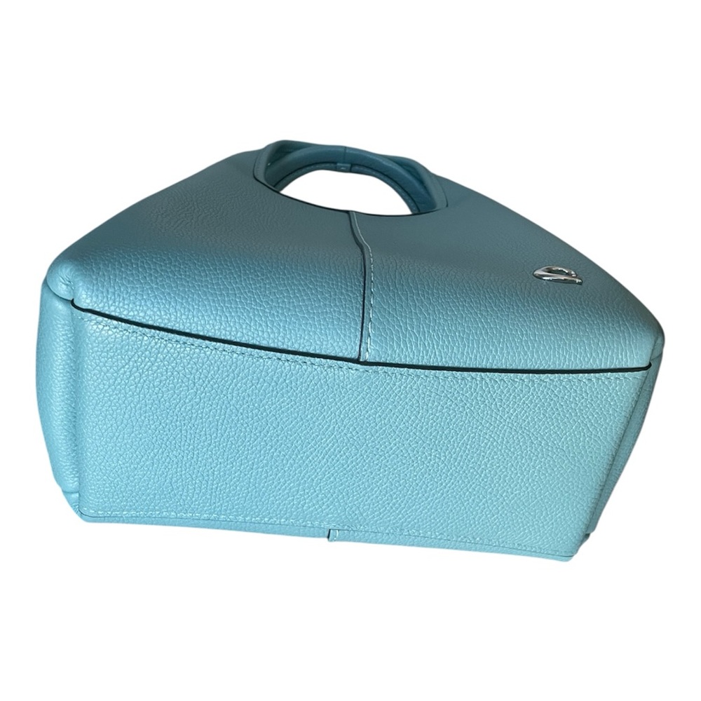 Coach Lana 23 Aquamarine Blue Leather Handbag Crossbody Bag Rare Color NWOT - Picture 6 of 13